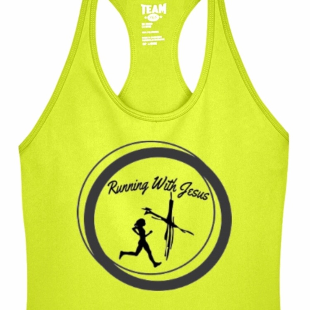 Running with Jesus singlet